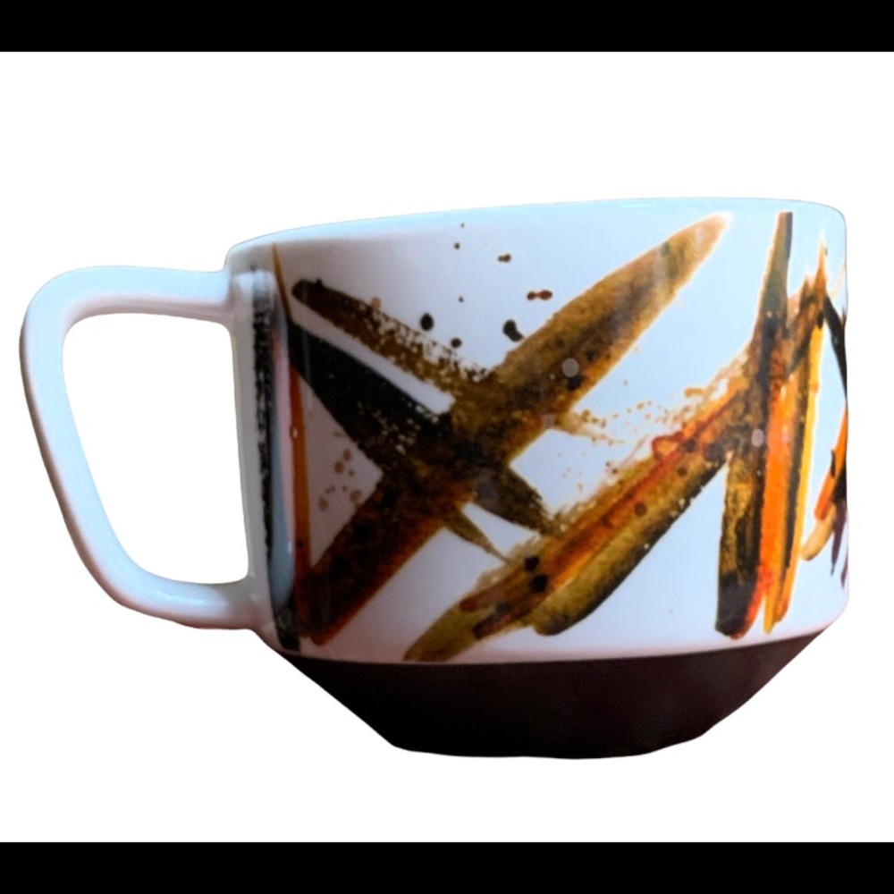 Starbucks Into The Fire Coffee Mug Story Roasting Bone China Coffee Lover Gift